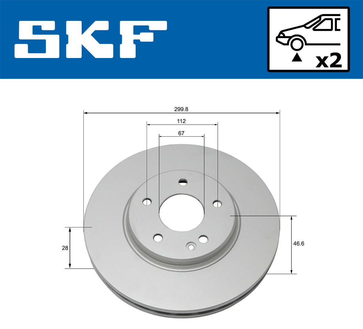 SKF VKBD 80104 V2 спирачен...